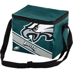 FOCO Philadelphia Eagles NFL Big Logo Stripe 12 Pack Cooler Bag